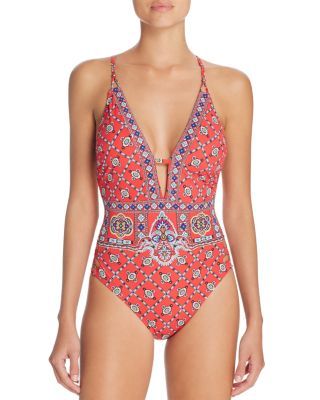 Nanette Lepore Pretty Tough Goddess One Piece Swimsuit | Bloomingdale's (US)