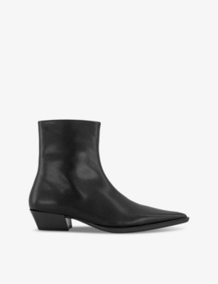 Cassie pointed-toe leather boots | Selfridges