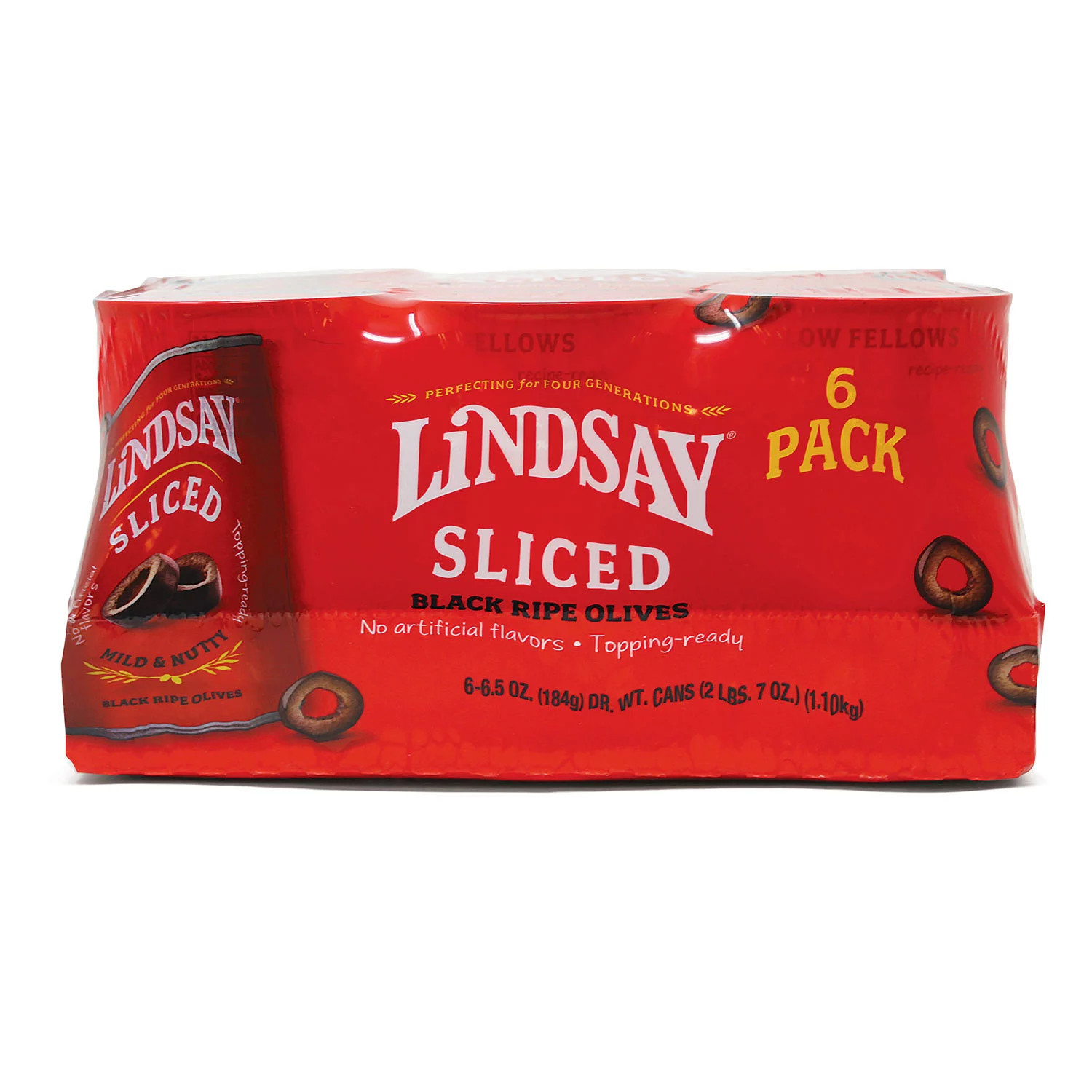 Lindsay Sliced Black Ripe Olives, 6.5 oz., 6 pk. | Sam's Club