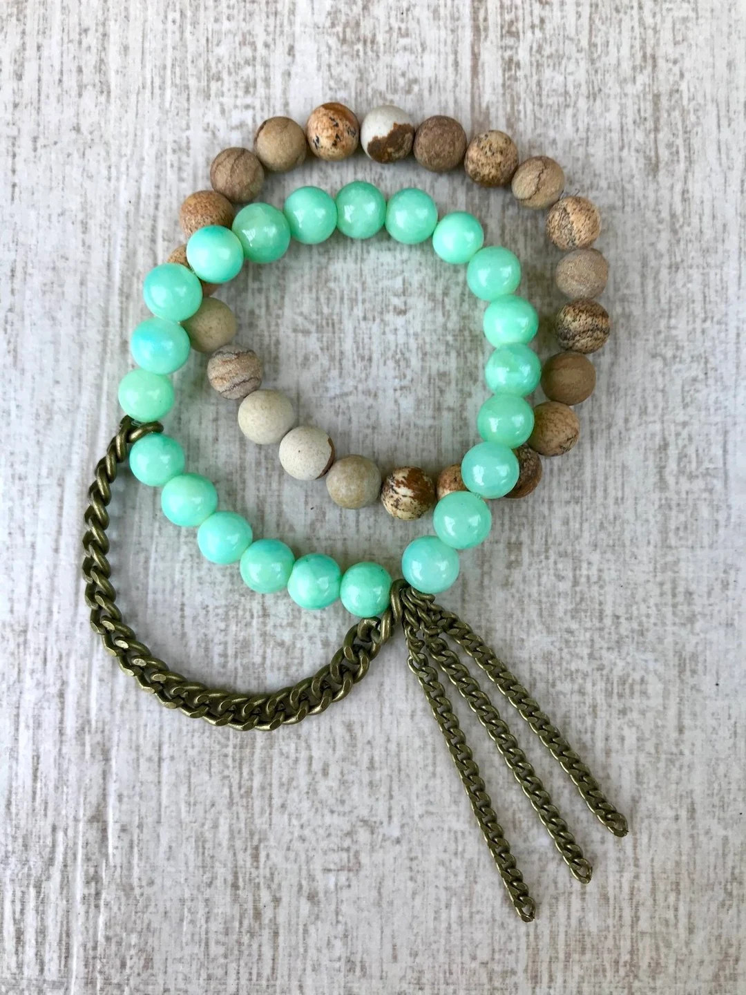 Anguilla, Half Stack, Bracelets, Beaded Bracelets, Beachy Jewelry, Boho, Arm Candy - Etsy | Etsy (US)