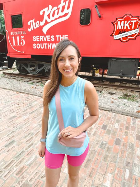 Lululemon sculpt tank in blue chill (size 6) with align shorts in sonic pink (size 4)




#LTKfitness #LTKfindsunder100 #LTKSeasonal