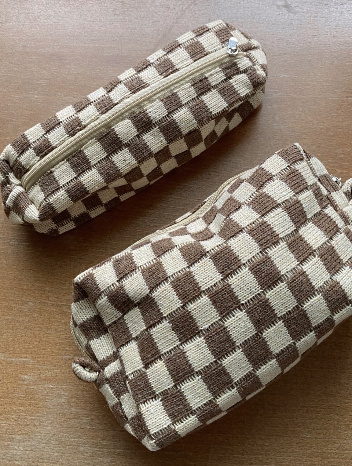 The viral TikTok makeup pouch. Set of 2 for $9.99! So cute and the inside is lined 

#LTKunder50 #LTKunder100 #LTKbeauty