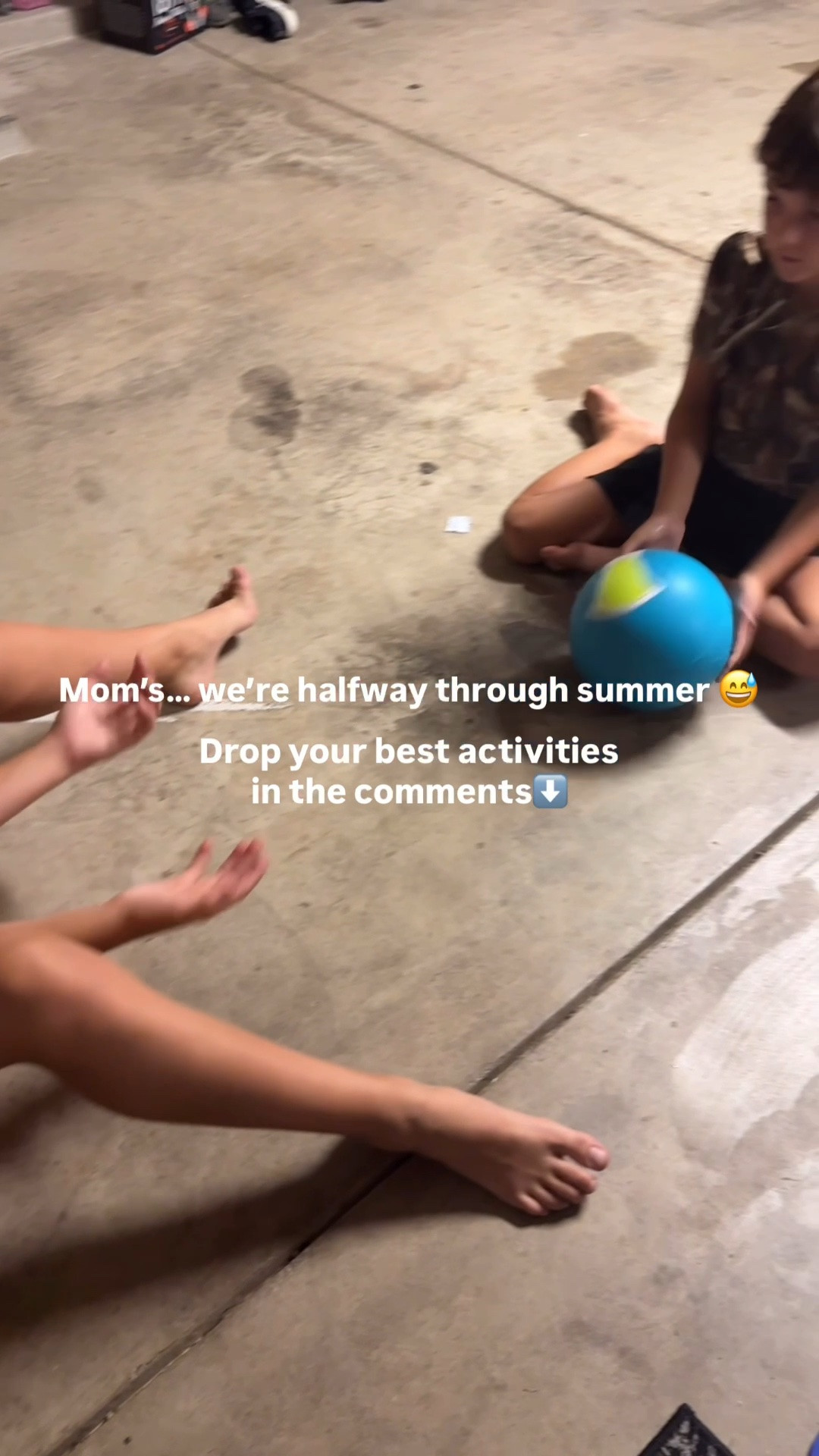 What summer activities are your kids loving right now? I need all the ideas! Comment your favorites below + comment “LINK” for this activity 🍦