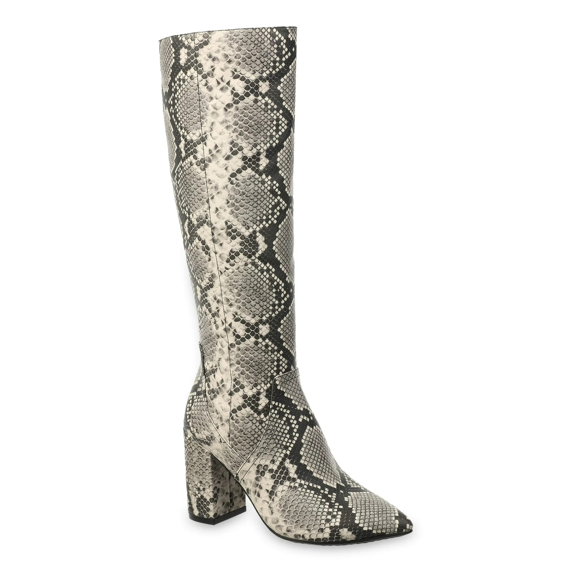 Time and Tru Women’s Knee-High Heeled Boots | Walmart (US)
