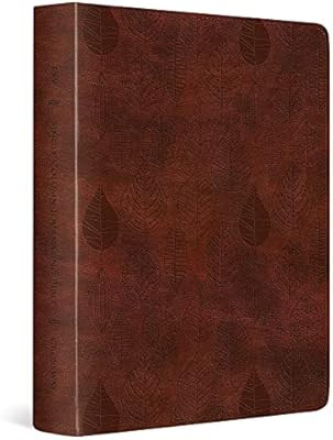ESV Single Column Journaling Bible (TruTone, Chestnut, Leaves Design) | Amazon (US)