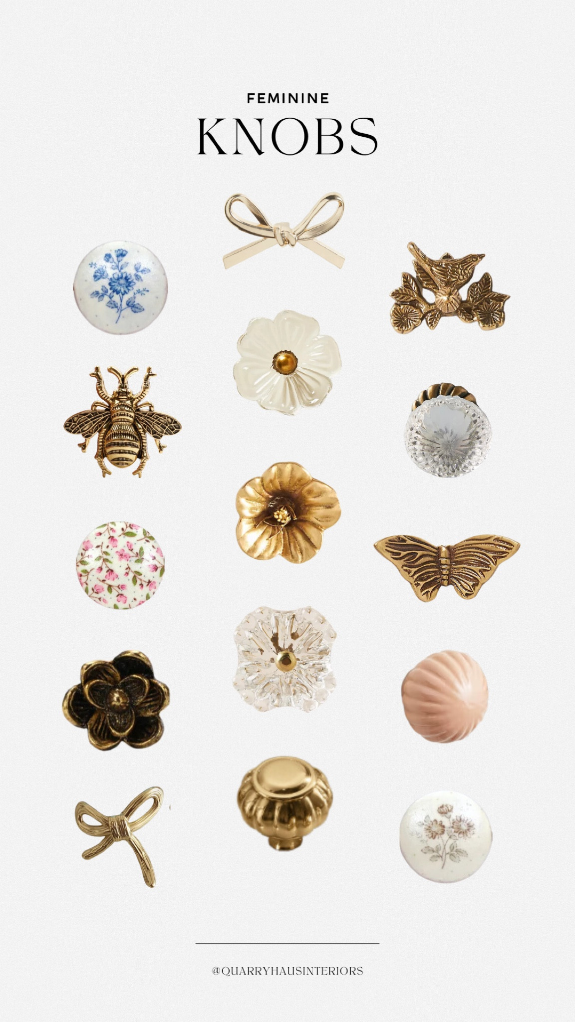 One of the easiest ways to customize your furniture while also adding charm and character is to swap out the included hardware for something that speaks more to your space. If you’re looking for the perfect finishing touch in a nursery, girls bedroom (or really anywhere you see fit!) give one of these feminine knobs a try! 🌸 

#LTKKids #LTKBaby #LTKHome
