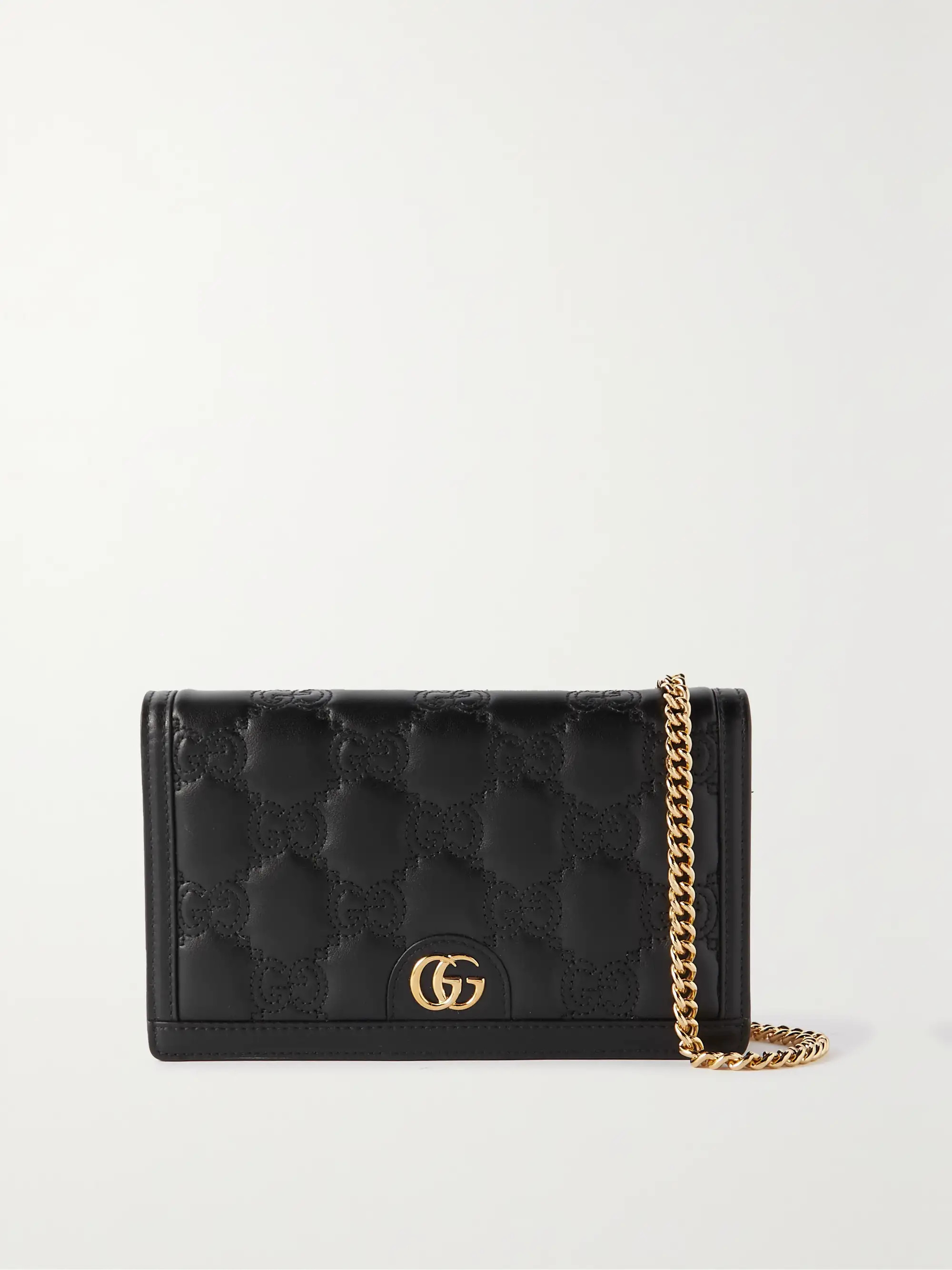 Matelassé leather wallet | NET-A-PORTER (US)