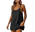 ANRABESS Women Athletic Dress Summer Tennis Workout Active Sports Mini Romper Dress Built in Shor... | Amazon (US)