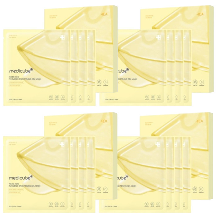 medicube - Kojic Acid Turmeric Brightening Gel Mask - 28g*4ea (4ea) Set | Stylevana