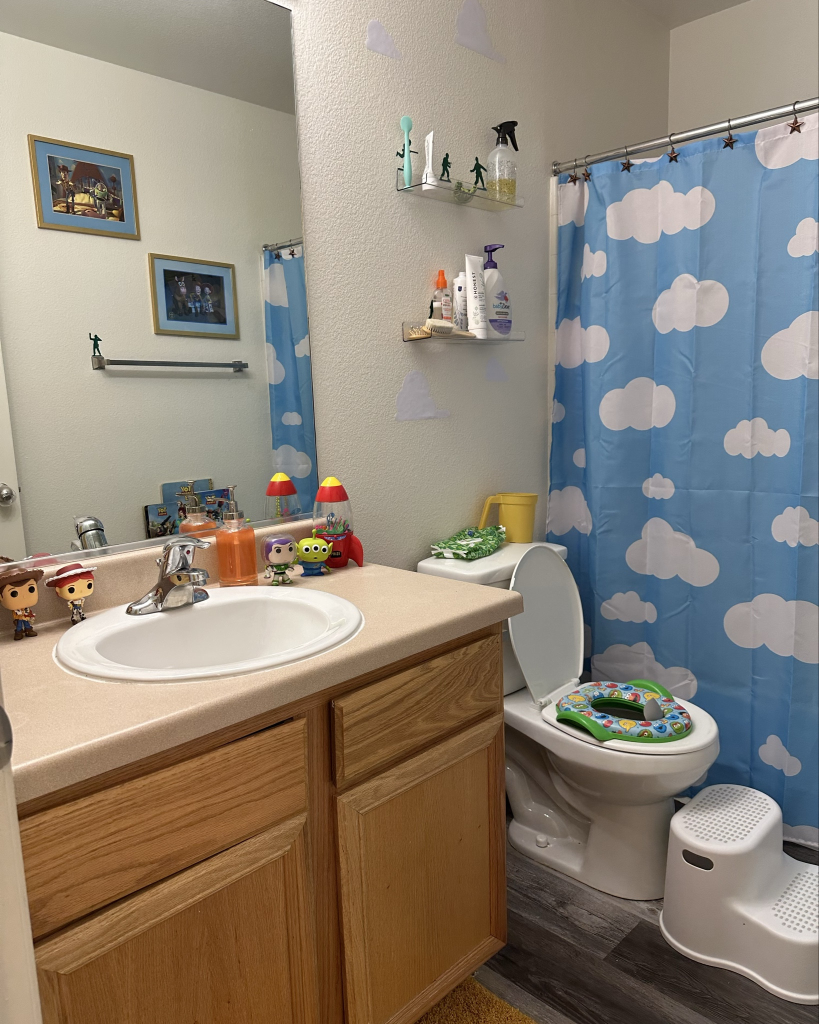 We just moved into our new house and decided to decorate our kids’ new bathroom to match one of their favorite Disney movies: Toy Story!

Amazon | Amazon Finds | Funko Pops | Toy Story | Disney | Bathroom | Bathroom Decor | Kids Bathroom Ideas | Target | Home Decor 

#amazon #target #disney #toystory #kidsbathroom #bathroomdecor 

#LTKKids #LTKHome #LTKFamily