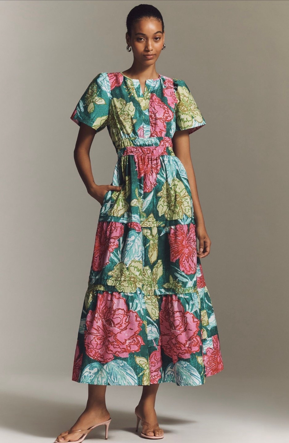 20% off code NANETTE20 good thru 3/9 

This new print is stunning! 
I wear a medium petite on the Somerset 

#LTKOver40 #LTKWedding #LTKSaleAlert