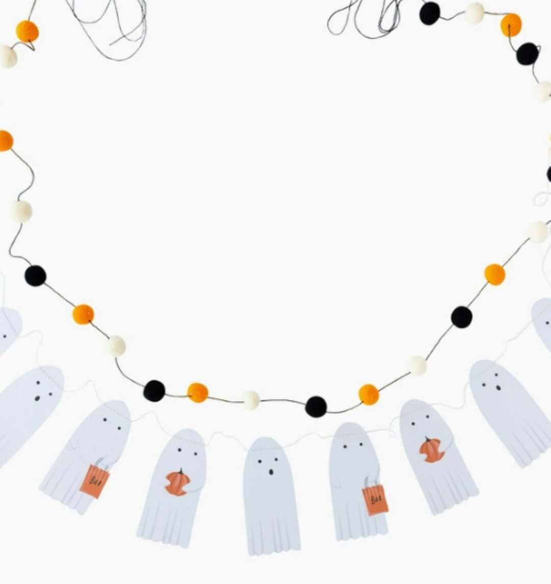 Ghosts Banner Set Boo Crew Ghosts Banner Set Halloween Decor Halloween Garland - Etsy | Etsy (US)
