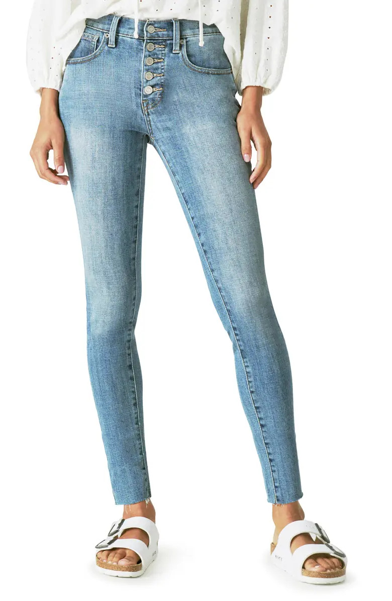 Lucky Brand Bridgette High Waist Skinny Jeans | Nordstromrack | Nordstrom Rack
