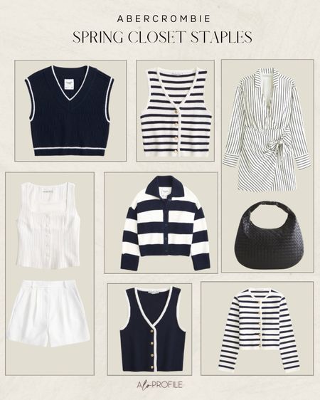 Spring Closet Staples // Abercrombie, spring style, spring trends, spring fashion, spring wardrobe, spring capsule wardrobe, vacation outfits, summer outfits