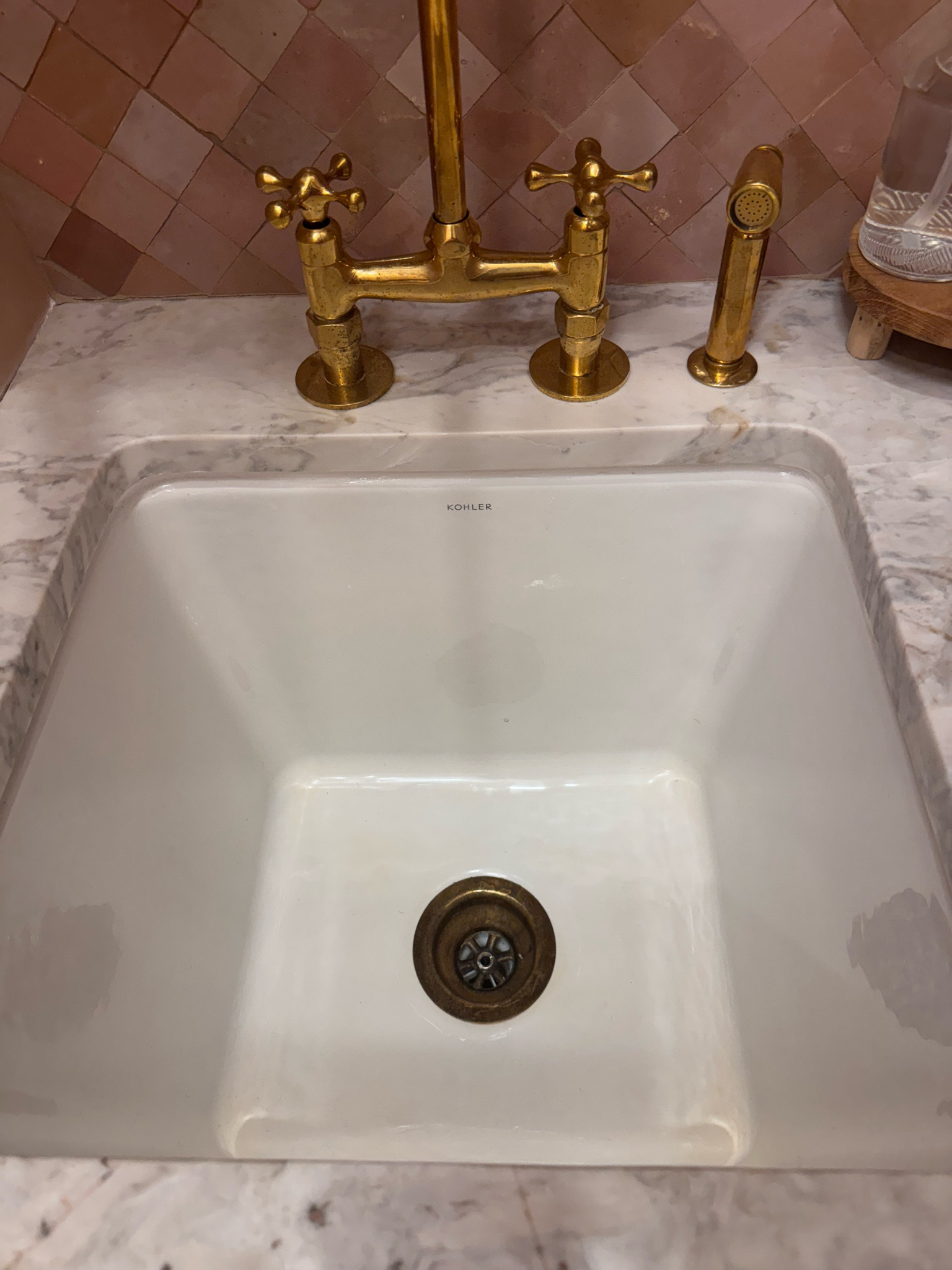 Kohler 21" top-/undermount single-bowl utility sink