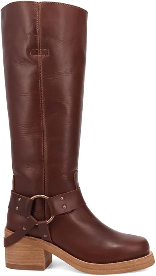 Dingo Women's Casbah Round Toe Pull on Western Boot | Amazon (US)