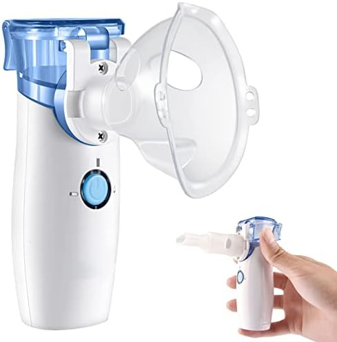 Portable Mesh Nebulizer Handheld Nebulizer for Cough, Portable Personal Cool Mist Steam Inhaler f... | Amazon (US)