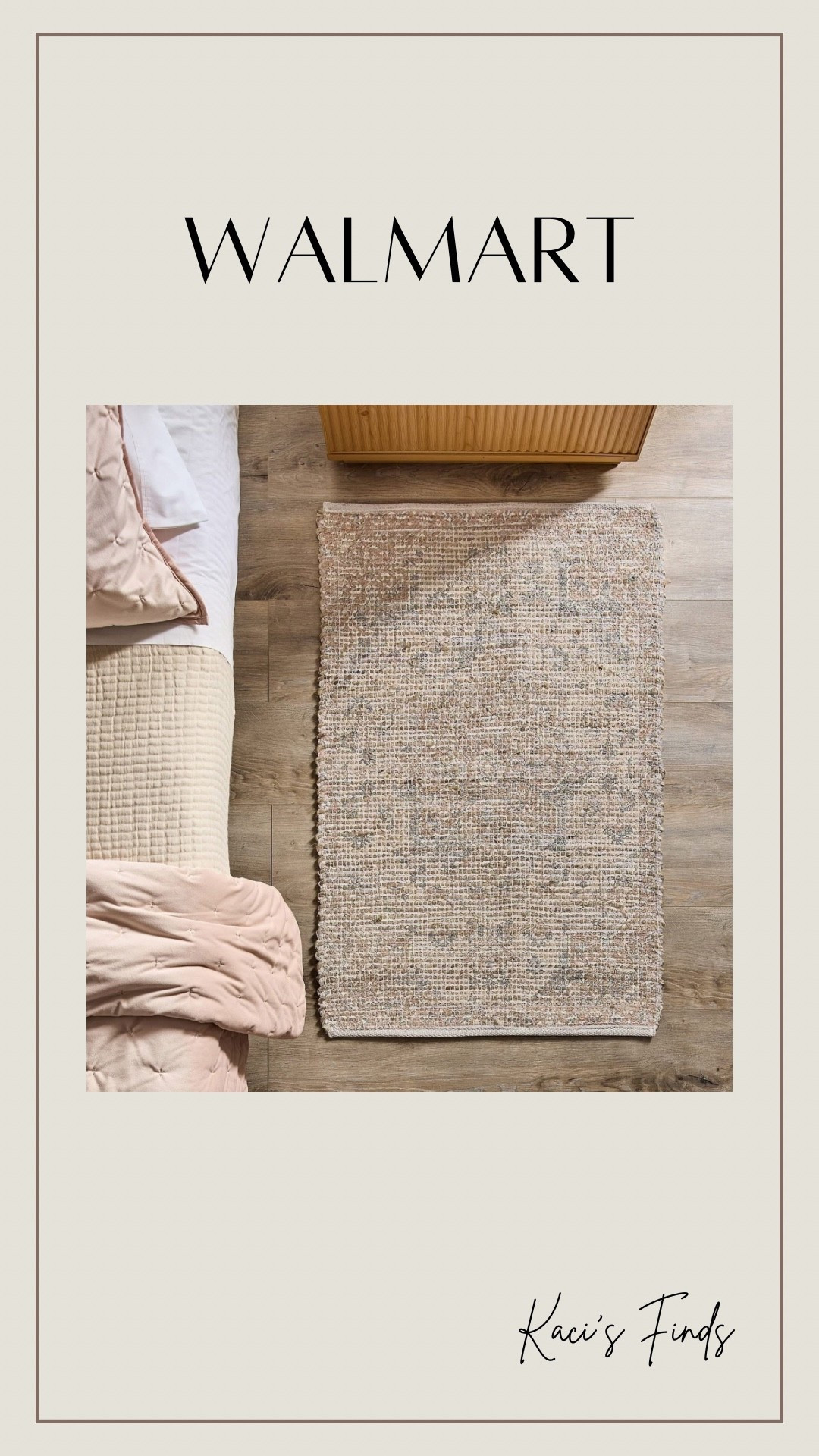 The perfect rug to put in a bathroom, kitchen, entryway, or even by your bed 😍😍😍

Small rug
Rugs
Walmart home
Home finds

#LTKSaleAlert #LTKFindsUnder50 #LTKHome