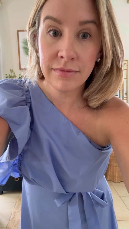 Isn’t this the prettiest wedding guest dress? Nice and light weight. I just tossed it in the dryer for 10 minutes to release any wrinkles, and bam. We have a great special occasion dress on our hands  

#LTKwedding #LTKsalealert #LTKparties