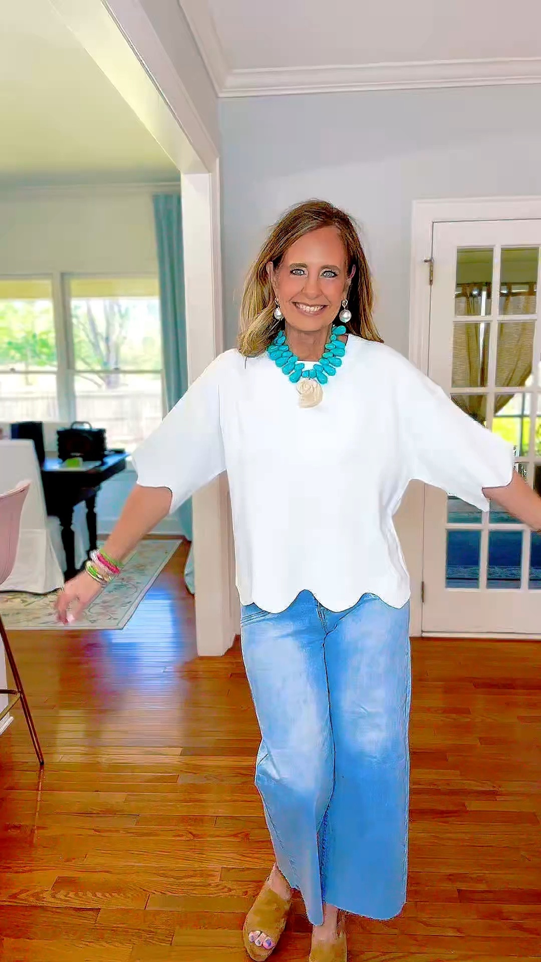 Does it get any sweeter than these scallops!! Love these sweaters!