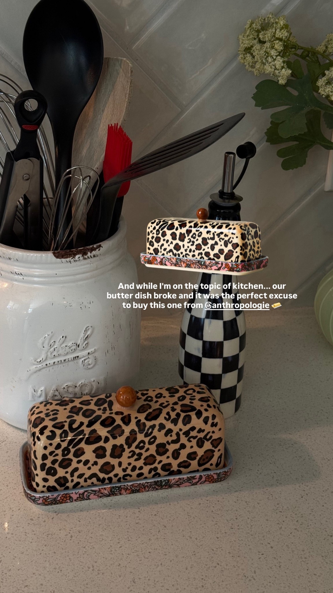 Our new butter dish for the kitchen !! Such a cute home find 

#LTKHome