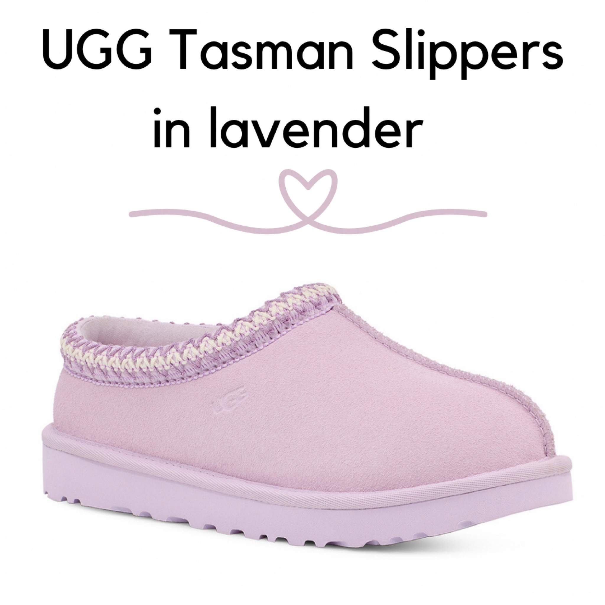 Obsessed 💟 | uggs | Tasman | Tasman slippers | slippers | spring slippers | Valentine’s Day | vday gift | gift idea | gifts for her | 

#LTKFind #LTKGiftGuide #LTKshoecrush