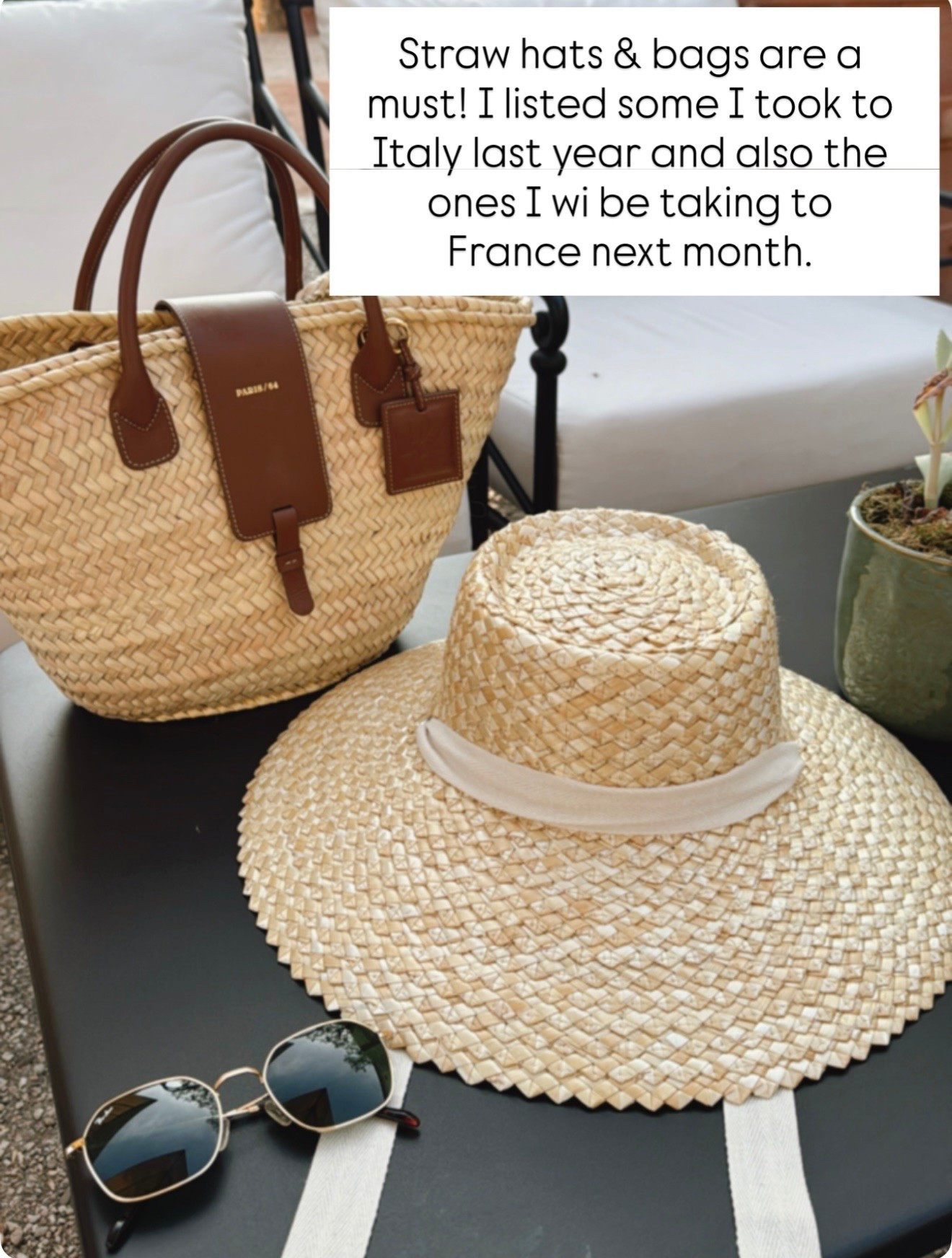 Straw hats and bags that are perfect for a summer vacation

#LTKOver40 #LTKTravel #LTKTall