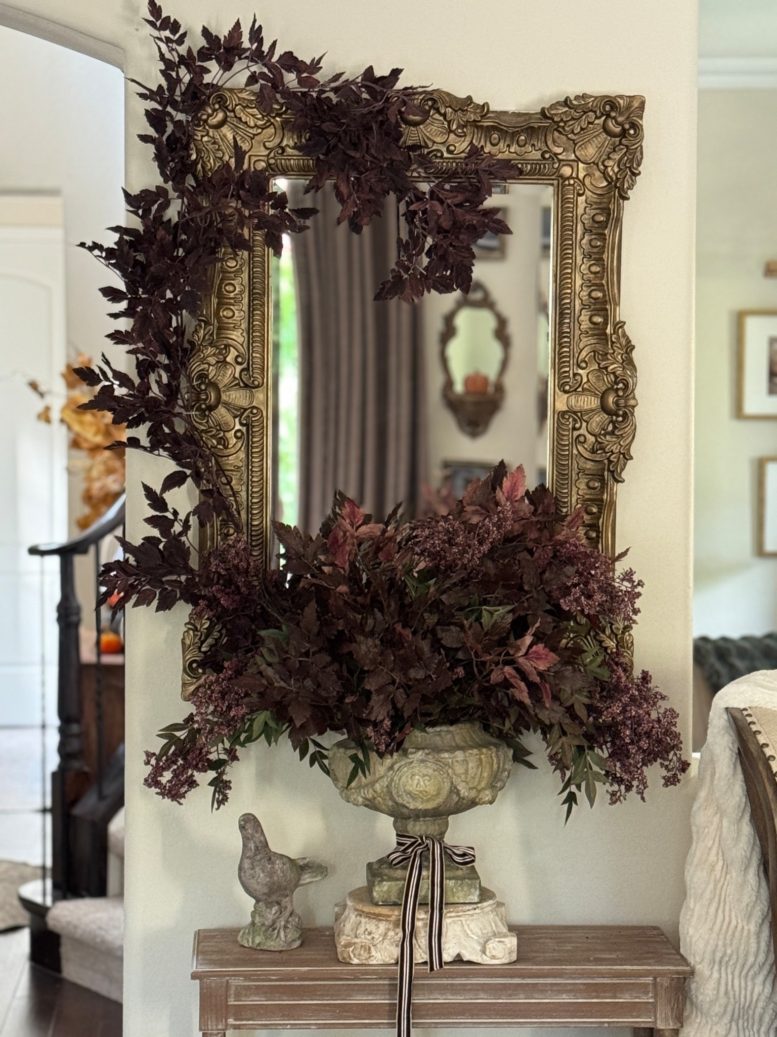 Fall arrangement 🍂

Fall stems, plum berry stems, Cimicifuga stems, gold mirror, 

#LTKFindsUnder50 #LTKSeasonal #LTKHome