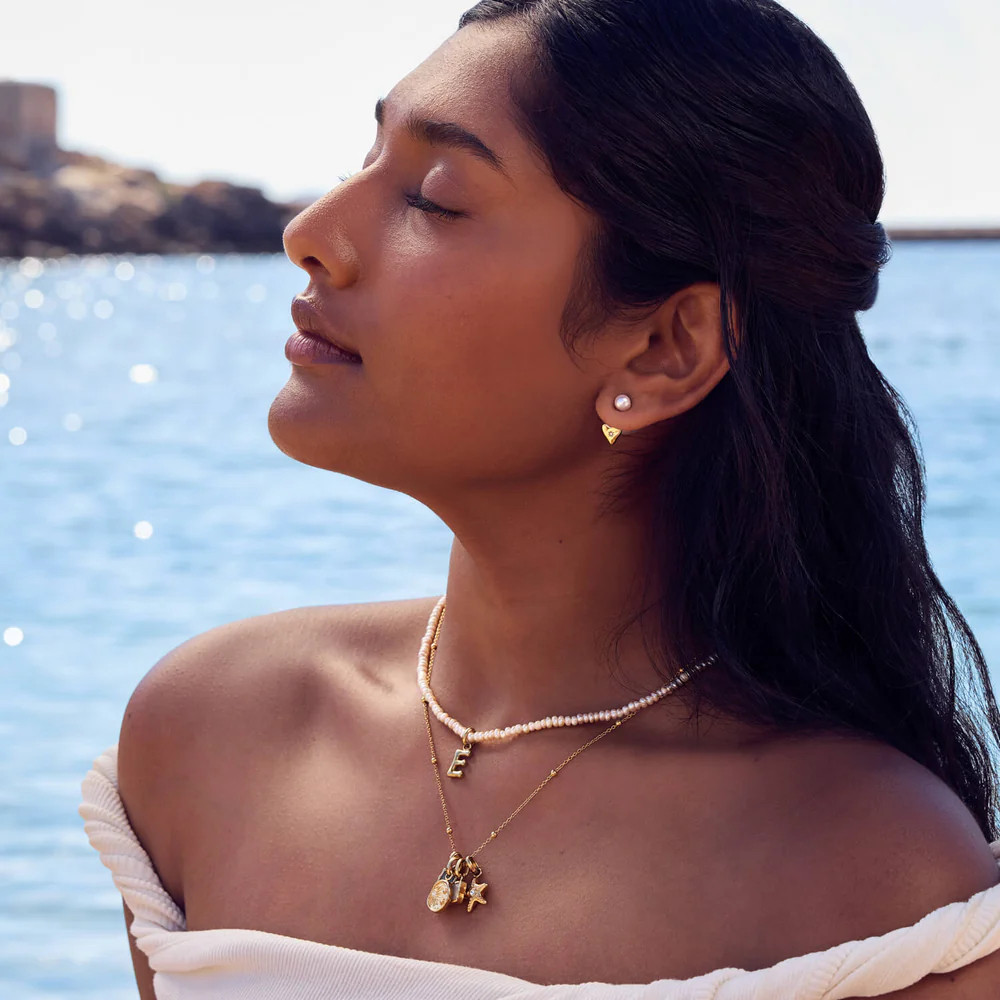 If You Love Minimal But Beachy Jewelry, This Abbott Lyon Drop Is It ✨ Ocean Charms, Soft Gold Tones & Super Easy To Style 💛 

 #LTKSeasonal #LTKU #LTKSaleAlert