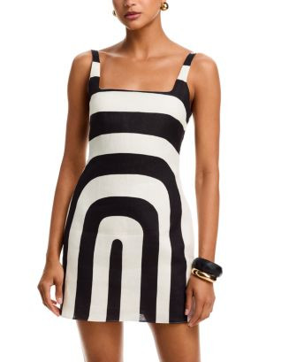 Cala de la Cruz Siela Linen Mini Dress | Bloomingdale's Women | Bloomingdale's (US)