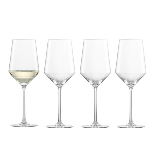 Amazon.com | ZWIESEL GLAS Pure Saugivnon Blanc White Wine Glass (Set of 4), Graceful Wine Glasses... | Amazon (US)