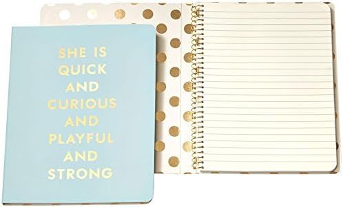 Kate Spade Notebook, Quick & Curious (Blue) (143527) | Amazon (US)