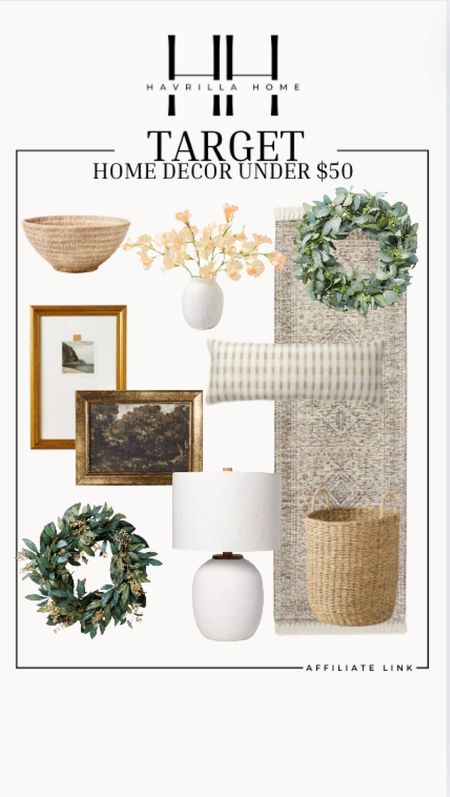 Target home decor under $50, home decor, target home decor, studio McGee, hearth and hand, earthy home, neutral home, wreaths, home decor on sale. Follow @havrillahome on Instagram and Pinterest for more home decor inspiration, diy and affordable finds Holiday, christmas decor, home decor, living room, Candles, wreath, faux wreath, walmart, Target new arrivals, winter decor, spring decor, fall finds, studio mcgee x target, hearth and hand, magnolia, holiday decor, dining room decor, living room decor, affordable, affordable home decor, amazon, target, weekend deals, sale, on sale, pottery barn, kirklands, faux florals, rugs, furniture, couches, nightstands, end tables, lamps, art, wall art, etsy, pillows, blankets, bedding, throw pillows, look for less, floor mirror, kids decor, kids rooms, nursery decor, bar stools, counter stools, vase, pottery, budget, budget friendly, coffee table, dining chairs, cane, rattan, wood, white wash, amazon home, arch, bass hardware, vintage, new arrivals, back in stock, washable rug


#LTKFindsUnder100 #LTKHome #LTKFindsUnder50