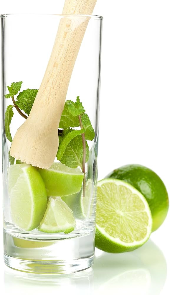 HIC Kitchen's Bar Wooden Muddler, Beechwood, 8.75-Inches | Amazon (US)