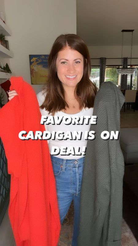 ‼️My favorite super soft waffle cardigans are currently on deal! ‼️So I grabbed some festive colors to style two casual holiday looks! I now own this cardigan in 4 colors and wear a size small! It’s soft! 

✨Follow me for more affordable fashion and Amazon finds✨



#LTKSeasonal #LTKHoliday #LTKstyletip