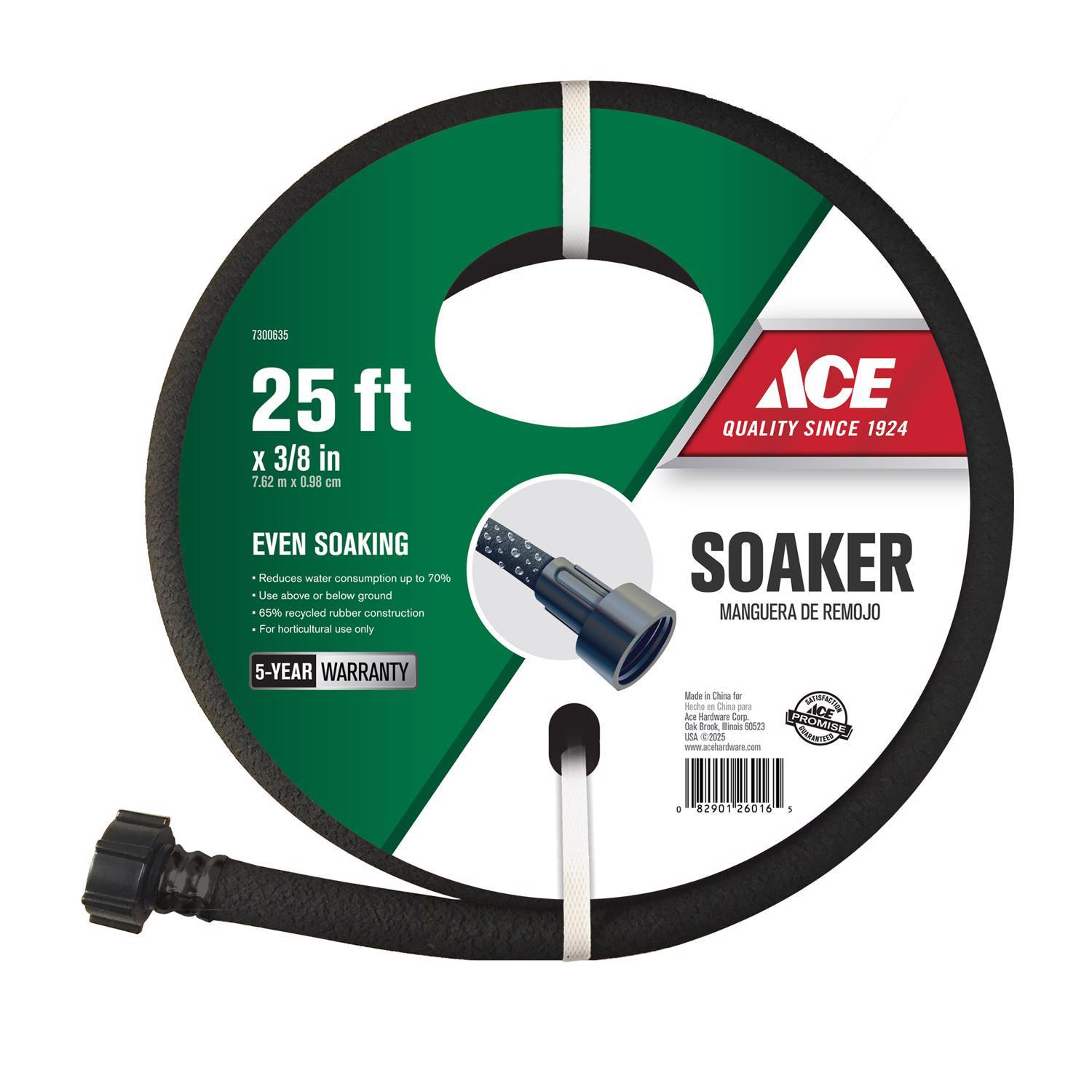 Ace Soaker Pro 3/8 in. D X 25 ft. L Medium Duty Soaker Hose | Ace Hardware