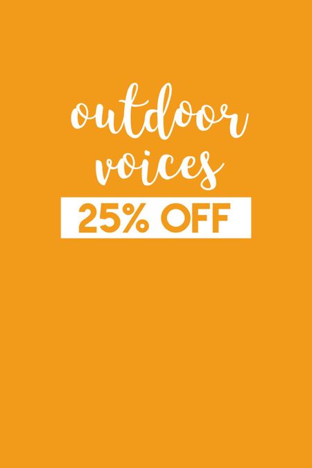 LTK sale, outdoor voices on sale 25% off 

#LTKSale #LTKfindsunder100 #LTKsalealert