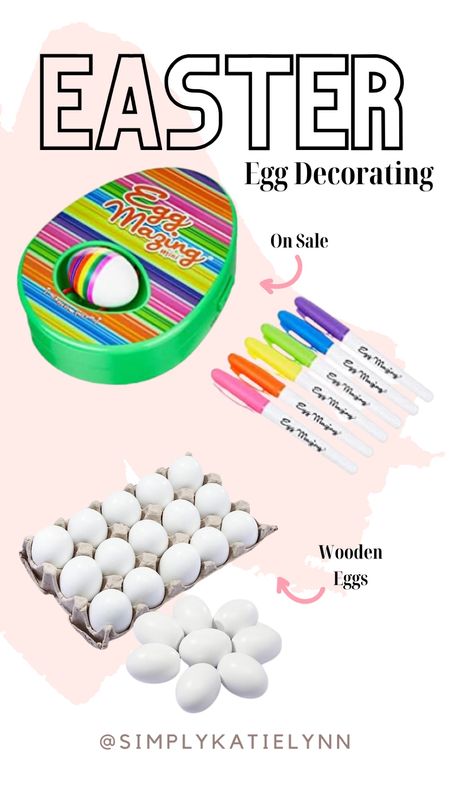 Egg decorating kit and wooden eggs! 

#LTKfamily #LTKSeasonal #LTKhome