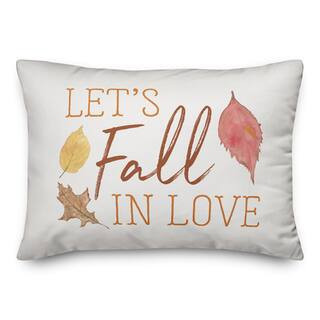 Let's Fall In Love Throw Pillow By Designs Direct | 20" x 14" | Michaels® | Michaels Stores
