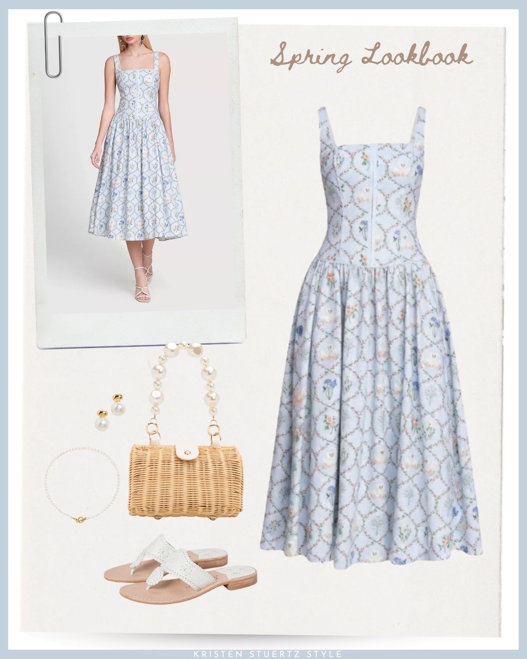 An Avec Les Filles lattice midi dress for a gorgeous spring look! I’ve paired this dress with a wicker handbag, Jack Roger’s sandals and coordinating accessories.

@Macys @ltk 

#date night outfits #spring outfits 2026 #spring dresses #vacation outfits beach #resort wear 2026 #travel outfits #ltkshoecrush

#LTKmomlife #LTKootd #LTKOver40