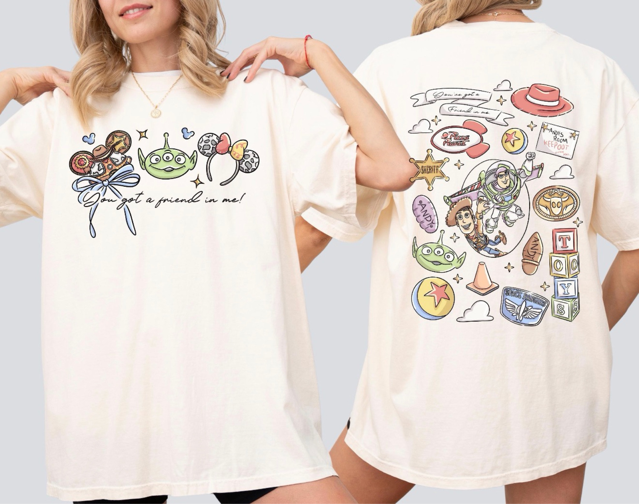 35% off 🎉
Comfort Colors  You’ve Got a Friend in Me Coquette Bow Shirt, Girly Toy Story Friends Tee, Retro Pastel Park Day Disney Trip Shirt

#LTKSaleAlert