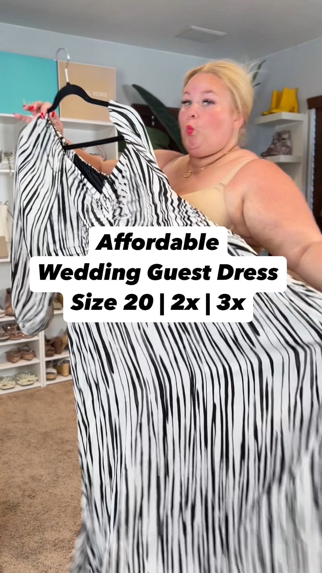 Affordable wedding guest dress for spring 
Size 2x non stretch fits true to size 


#LTKStyleTip #LTKPlusSize #LTKFindsUnder50