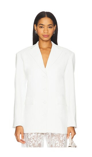 Amanda Uprichard x REVOLVE Samuel Blazer in Ivory. - size S | Revolve Clothing (Global)