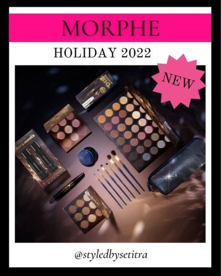 NEW ‘No Silent Nights’ Morphe’s Holiday Collection 2022. Limited-edition tools, products & sets for next-level applications to get or gift. Holiday gift guide. Beauty guide. Gift sets. Ulta beauty. 

#LTKunder50 #LTKGiftGuide #LTKSeasonal
