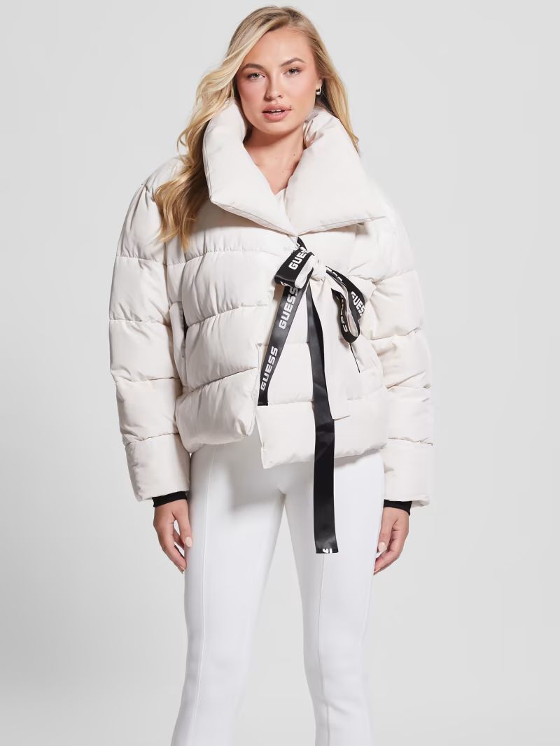 Claudia Tie Puffer Jacket | Guess (US)