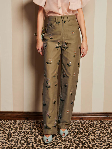 DREAM Chateau Flower Embellished Jeans | Sister Jane (UK)