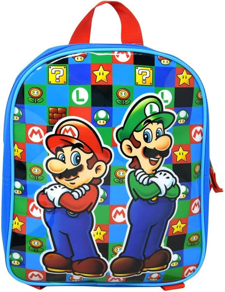 AI ACCESSORY INNOVATIONS Mario and Luigi 11 Inches Mini Backpack | Amazon (US)