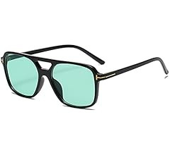 PAMIX Retro Trendy Aviator Sunglasses 70s Cool Oversized Vintage Unisex 100% UVA/UVB Protection | Amazon (US)