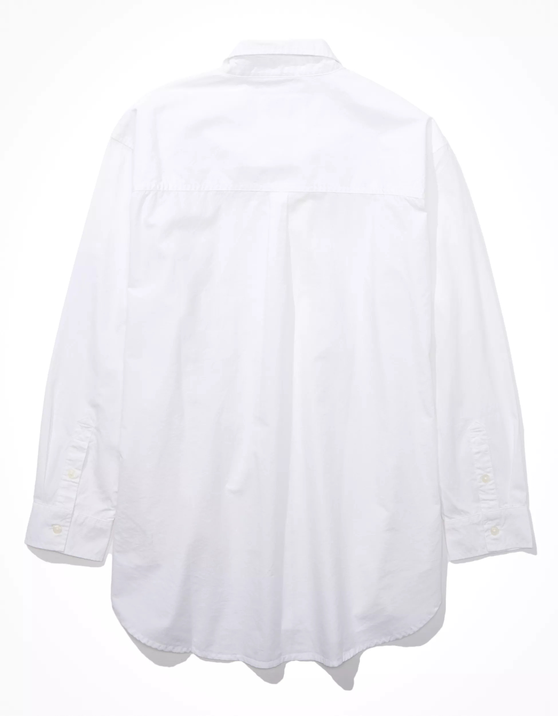 AE Oversized Oxford Button-Up Shirt | American Eagle Outfitters (US & CA)