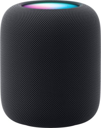 Apple - HomePod (2nd Generation) Smart Speaker with Siri - Midnight | Best Buy U.S.